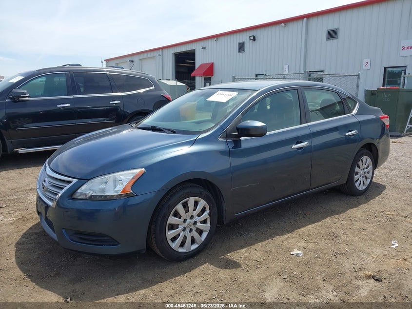 2013 NISSAN SENTRA auction photo 2