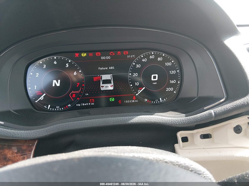 2013 VOLKSWAGEN PASSAT SEDAN 2.0L I-4 DI, DOHC, TURBO, 140HP