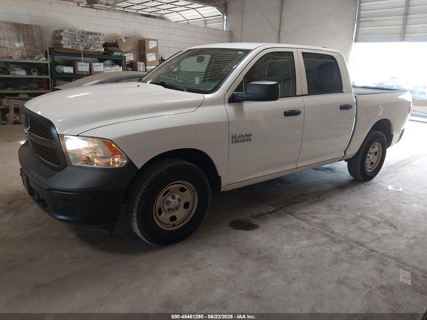 Vin: 1c6rr7kg7js106149, lot: 45959403, ram 1500 tradesman  4x4 5'7 box 20182
