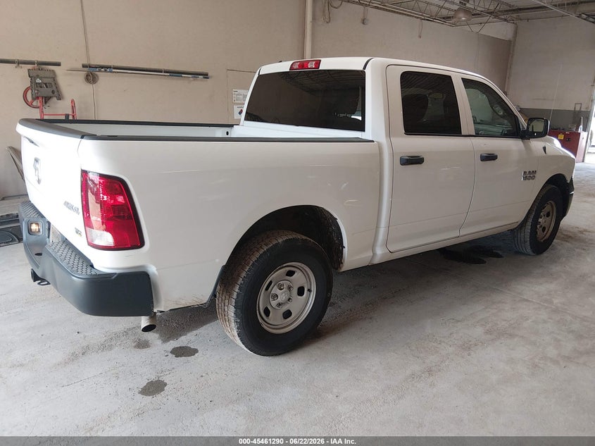 Vin: 1c6rr7kg7js106149, lot: 45959403, ram 1500 tradesman  4x4 5'7 box 20184