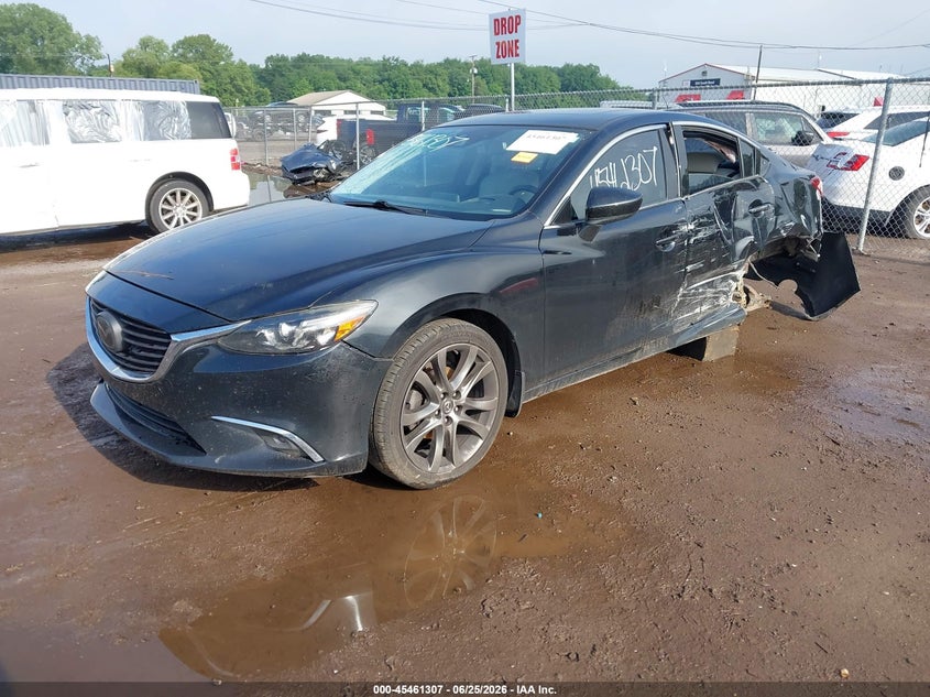 Vin: jm1gj1w56g1459073, lot: 45959420, mazda mazda6 i grand touring 20162