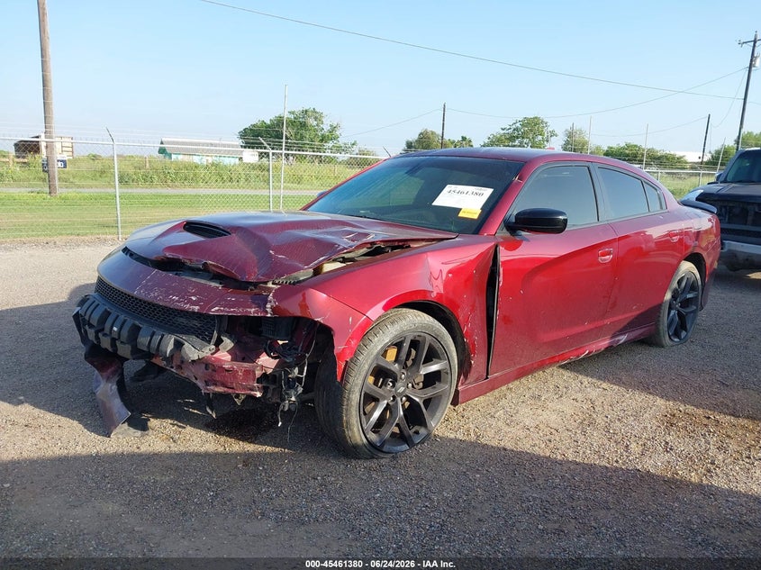 Vin: 2c3cdxhg1mh518930, lot: 45959493, dodge charger gt rwd 20212