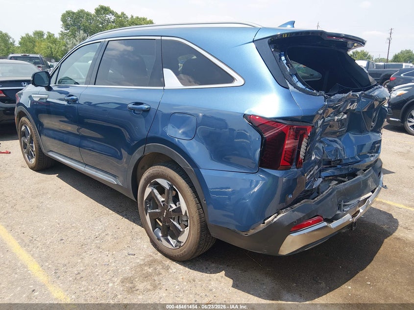 Vin: kndrmdjhxs5361474, lot: 45959567, kia sorento plug-in hybrid sx prestige 20253