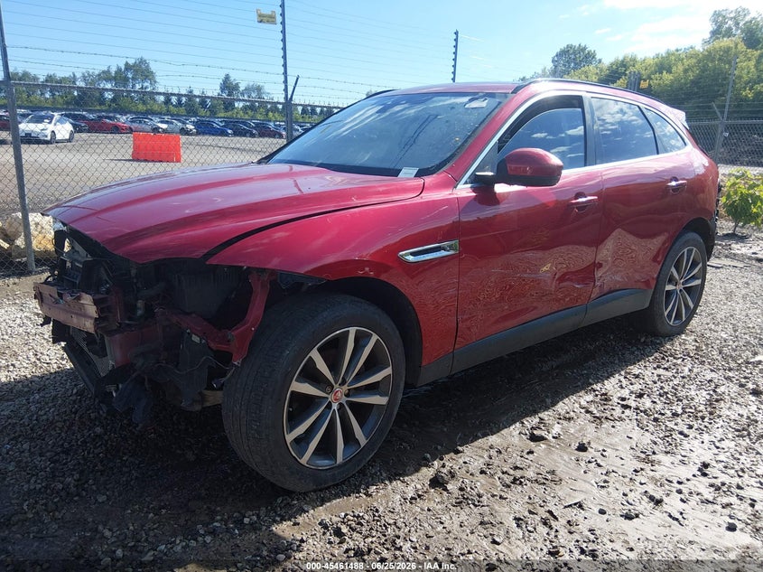 Vin: sadck2fn9ja288946, lot: 45959601, jaguar f-pace 20d prestige 20182
