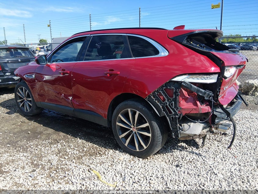 Vin: sadck2fn9ja288946, lot: 45959601, jaguar f-pace 20d prestige 20183