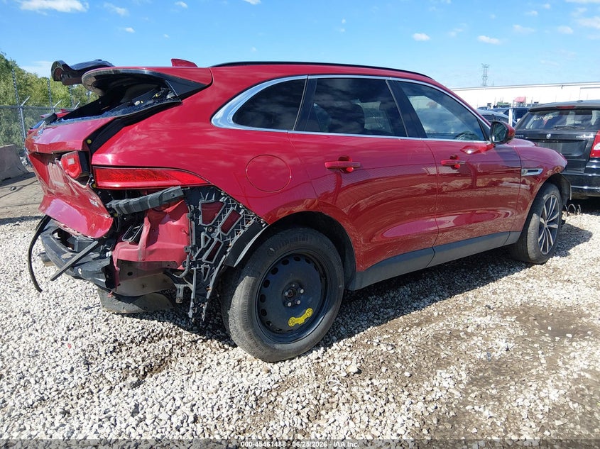 Vin: sadck2fn9ja288946, lot: 45959601, jaguar f-pace 20d prestige 20184