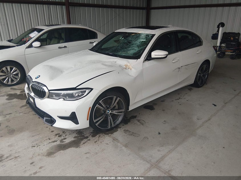 Vin: 3mw5r7j02l8b40383, lot: 45959609, bmw 330i xdrive 20202