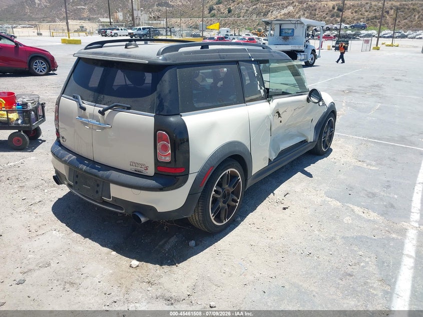 Vin: wmwzg3c54cty37541, lot: 45959621, mini cooper s clubman 20124