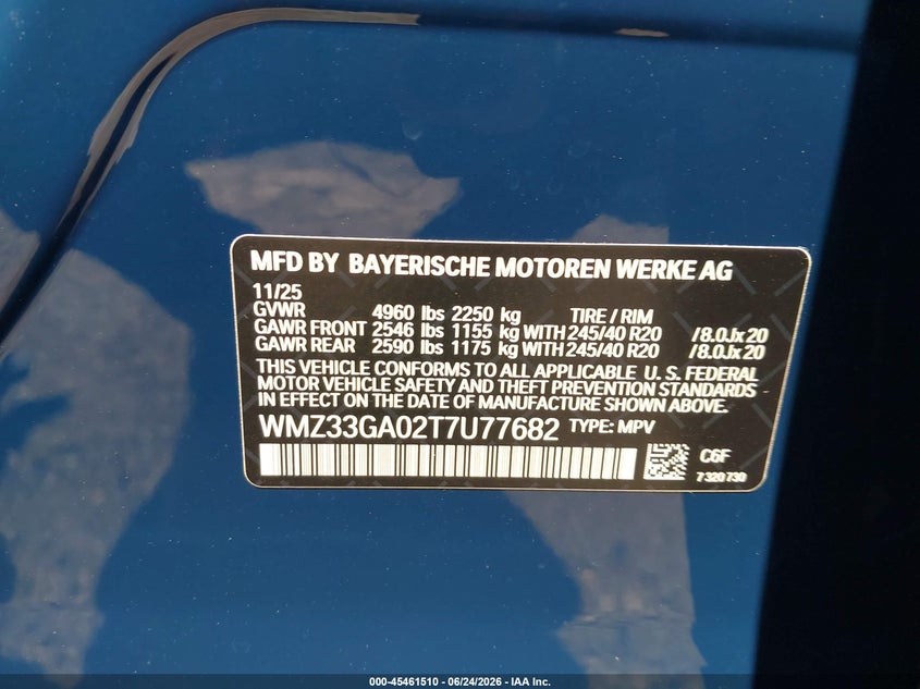 2026 MINI COUNTRYMAN SPORT UTILITY VEHICLE 2.0L I-4 DI, DOHC, VVT, TURBO, 312HP