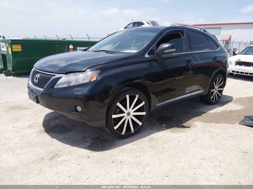2010 LEXUS RX 350 auction photo 2