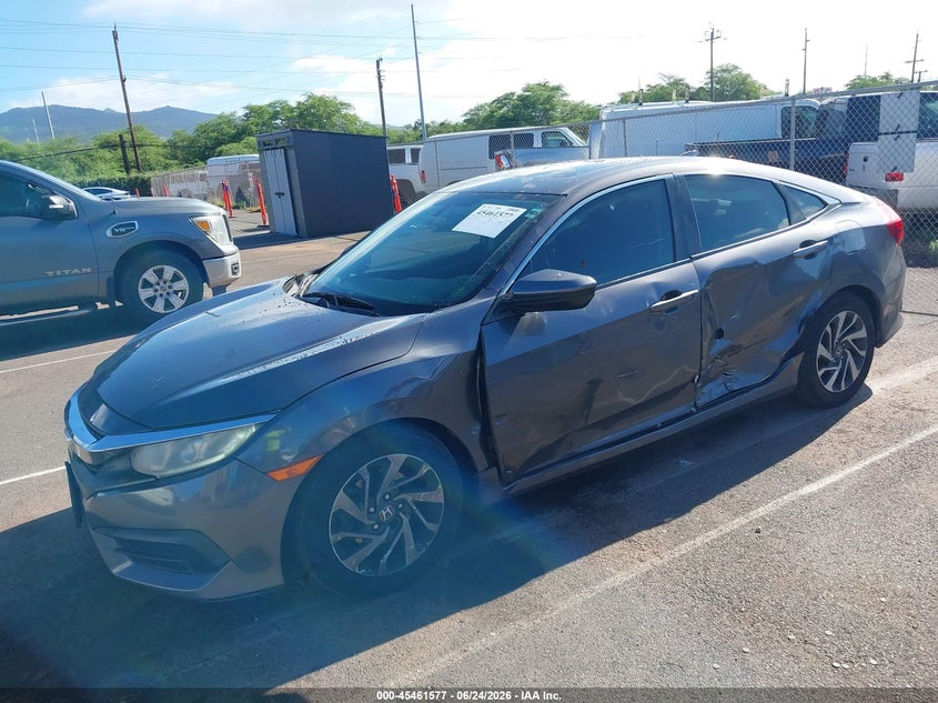2017 Honda Civic, Правый бок, IAAI, VIN 2HGFC2F79HH550551 — фото 2