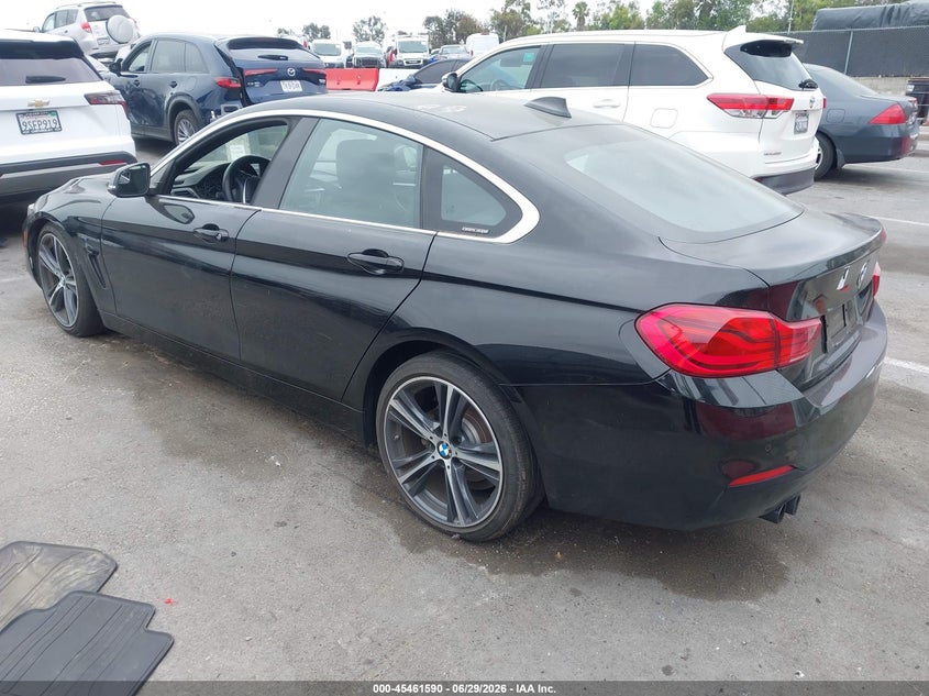 Vin: wba4j1c5xkbm18078, lot: 45959703, bmw 430i gran coupe 20193