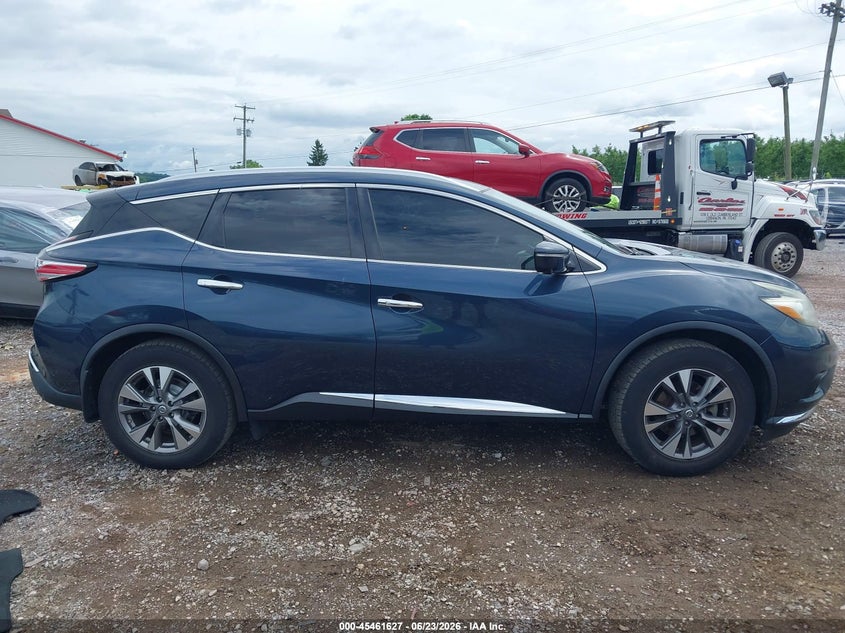 2015 Nissan Murano Sl VIN: 5N1AZ2MH9FN228656 Lot: 45461627