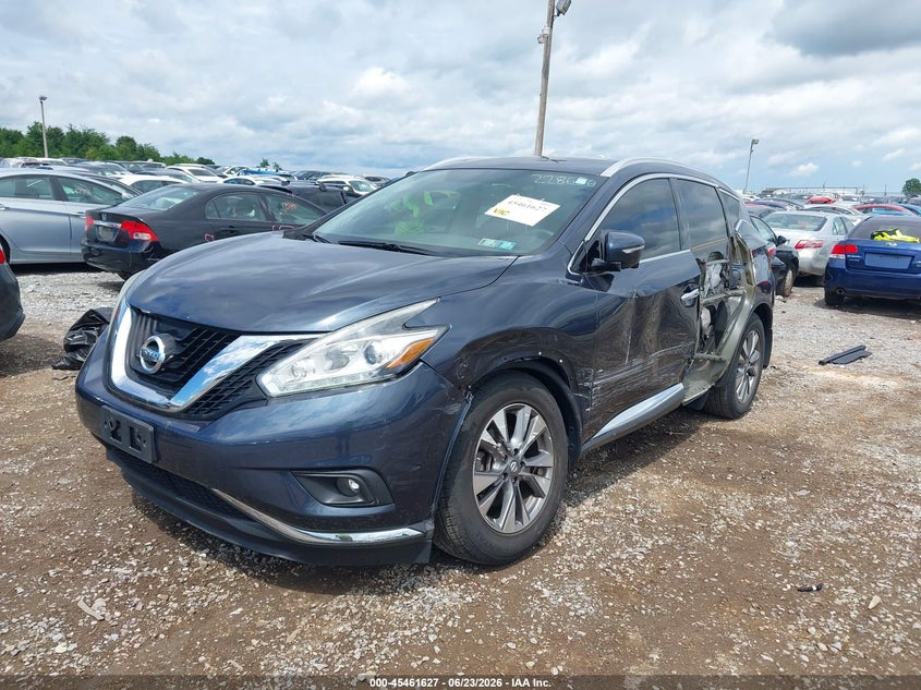 2015 Nissan Murano Sl VIN: 5N1AZ2MH9FN228656 Lot: 45461627