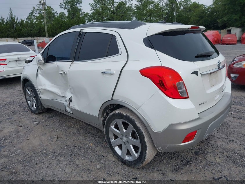 Vin: kl4cjdsb5eb652876, lot: 45959752, buick encore premium 20143