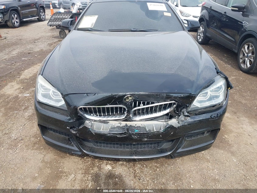 2015 BMW 640I Gran Coupe xDrive VIN: WBA6B8C59FD452991 Lot: 45461648