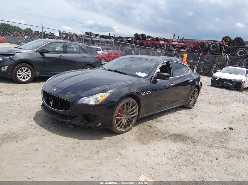 Vin: zam56ppa8e1074971, lot: 45959773, maserati quattroporte gts 20142