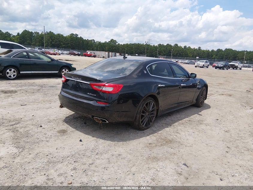 Vin: zam56ppa8e1074971, lot: 45959773, maserati quattroporte gts 20144