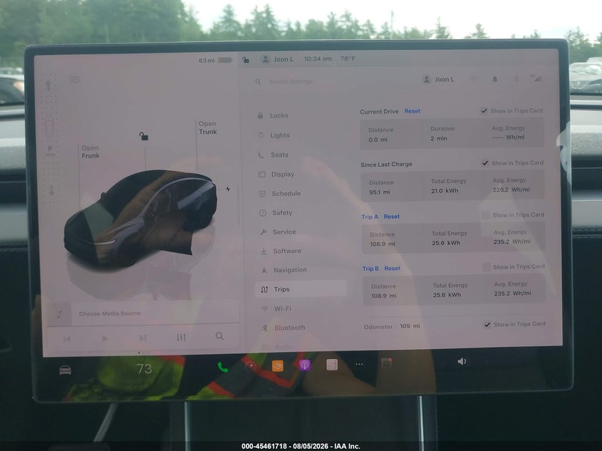 TESLA MODEL Y 2026 VIN 7SAYGDEDXTF631686