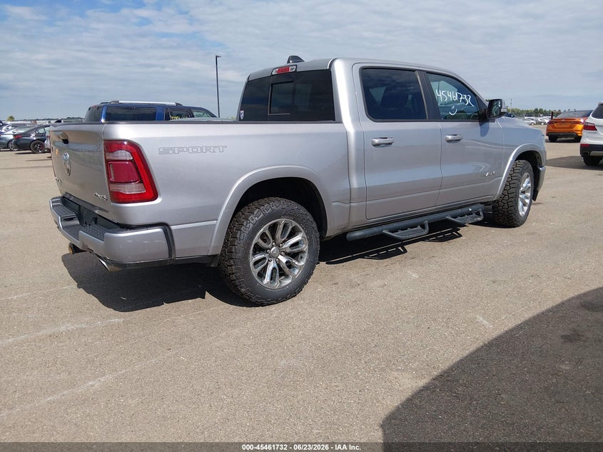 Vin: 1c6srfjt2ln386929, lot: 45959845, ram 1500 laramie  4x4 5'7 box 20204