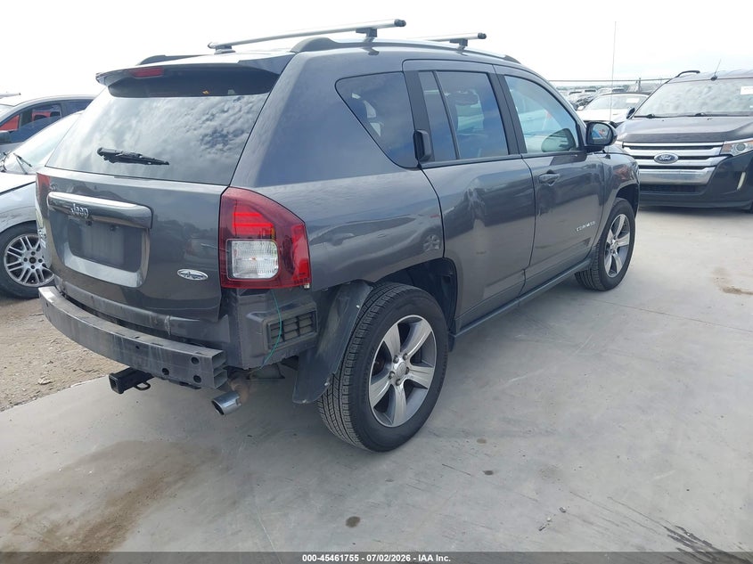 Vin: 1c4njdeb1gd673225, lot: 45959868, jeep compass high altitude edition 20164