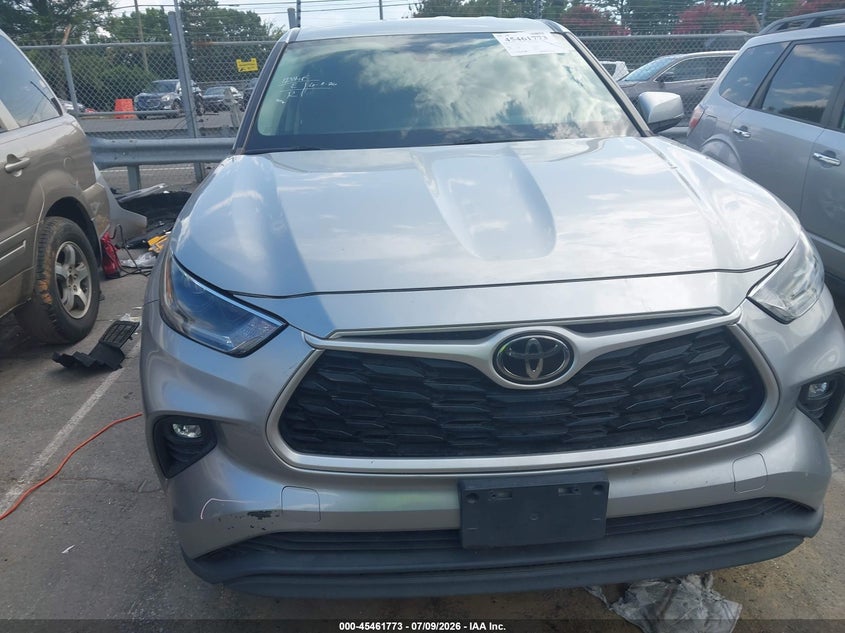 TOYOTA HIGHLANDER 2021 VIN 5TDBZRBH5MS545247