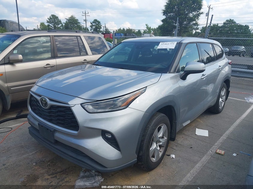 TOYOTA HIGHLANDER 2021 VIN 5TDBZRBH5MS545247
