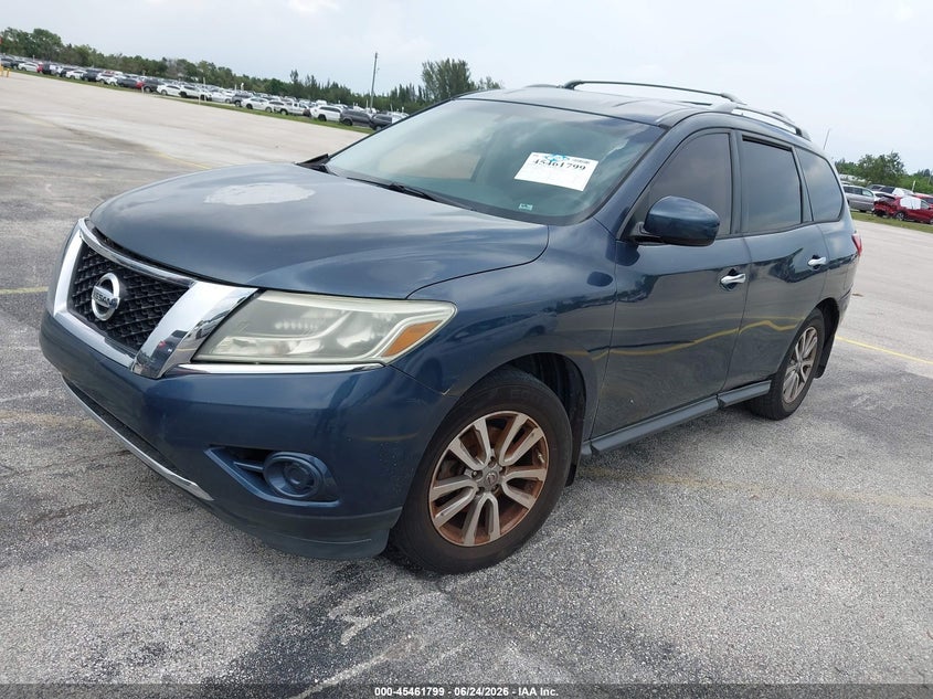 5N1AR2MN1FC708904 2015 Nissan Pathfinder S photo 1
