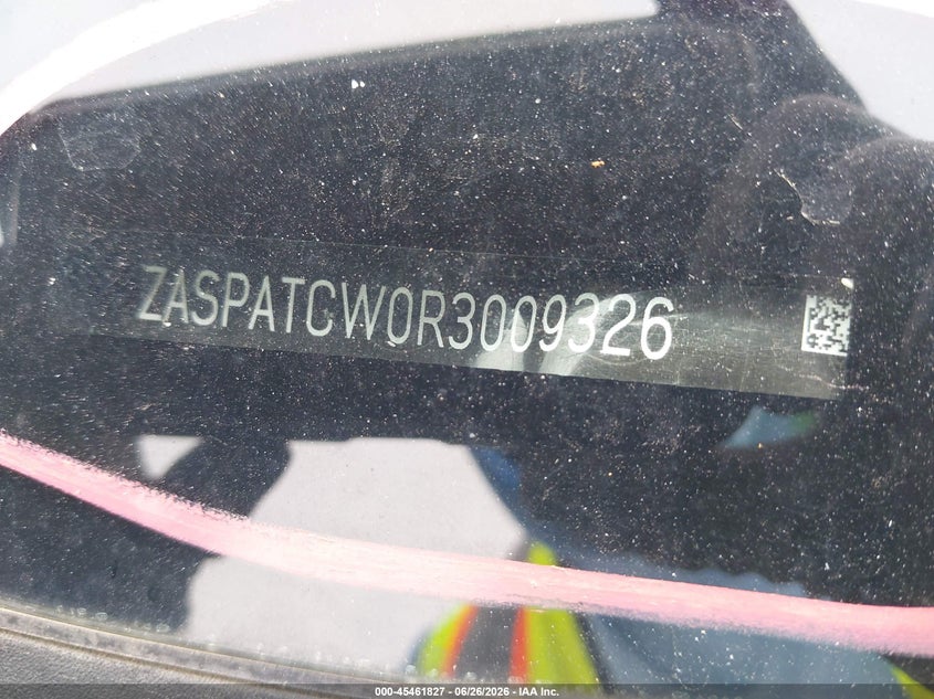 2024 Alfa Romeo Tonale Ti Eawd VIN: ZASPATCW0R3033772 Lot: 45461827