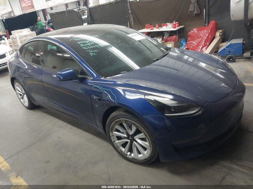 2021 TESLA MODEL 3 STANDARD RANGE PLUS REAR-WHEEL DRIVE