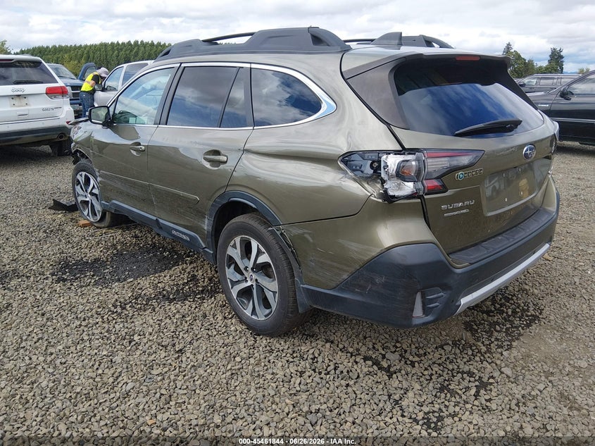 Vin: 4s4btgnd3m3170356, lot: 45959957, subaru outback limited xt 20213