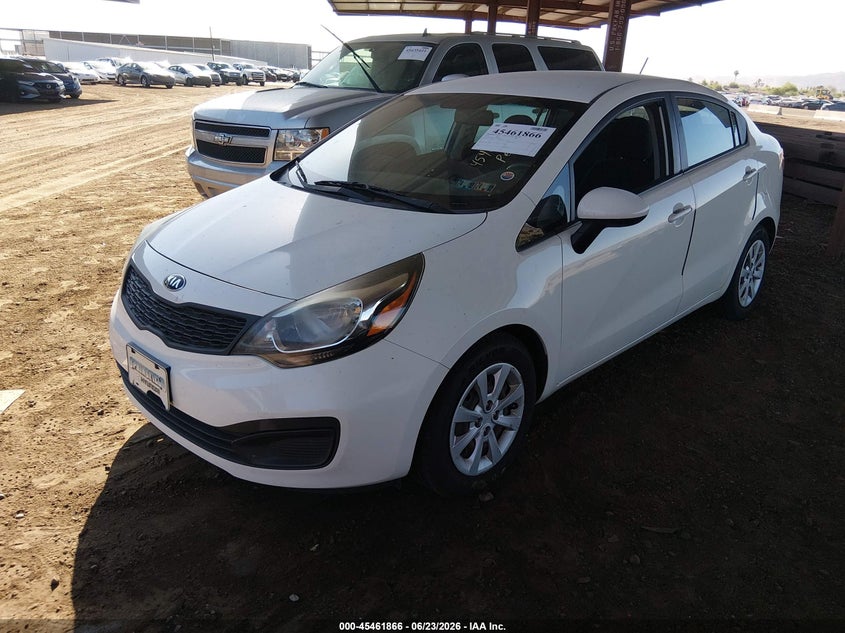 Vin: knadm4a31f6462091, lot: 45959979, kia rio lx 20152