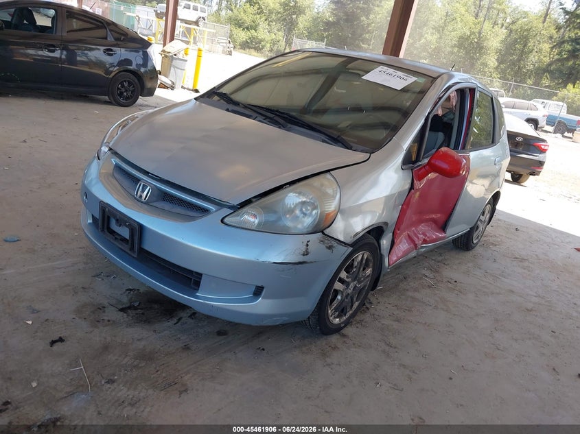 2007 Honda Fit JHMGD384X7S031183 photo 1