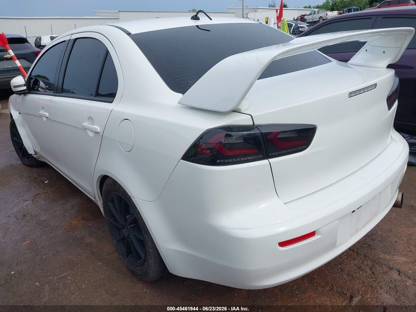 Vin: ja32u2fu8fu024694, lot: 45960057, mitsubishi lancer es 20153