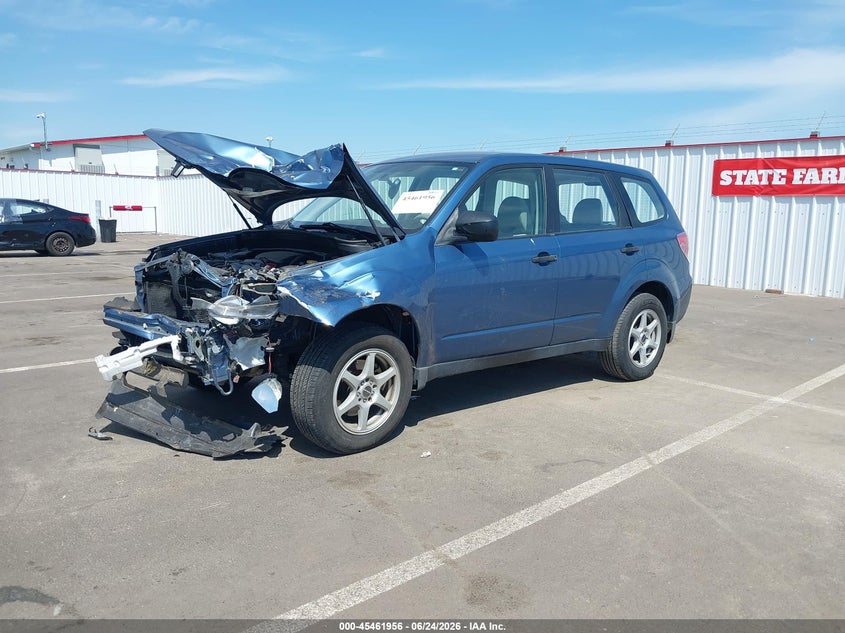 2010 Subaru Forester, Удар спереди, IAAI, VIN JF2SH6AC6AH757552 — фото 2