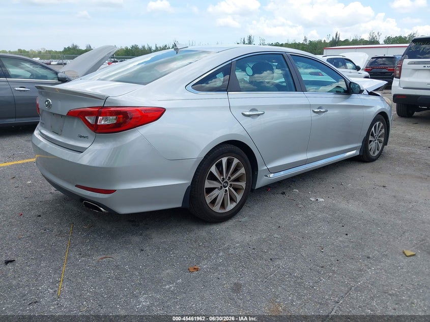 Vin: 5npe34af8fh200319, lot: 45960075, hyundai sonata sport/limited 20154