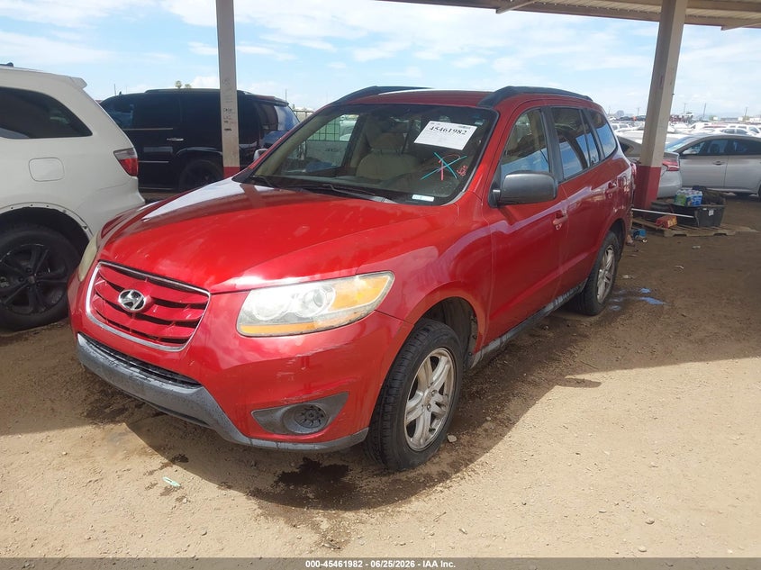 2010 Hyundai Santa Fe, Обычный износ, IAAI, VIN 5NMSGDAB3AH377242 — фото 2