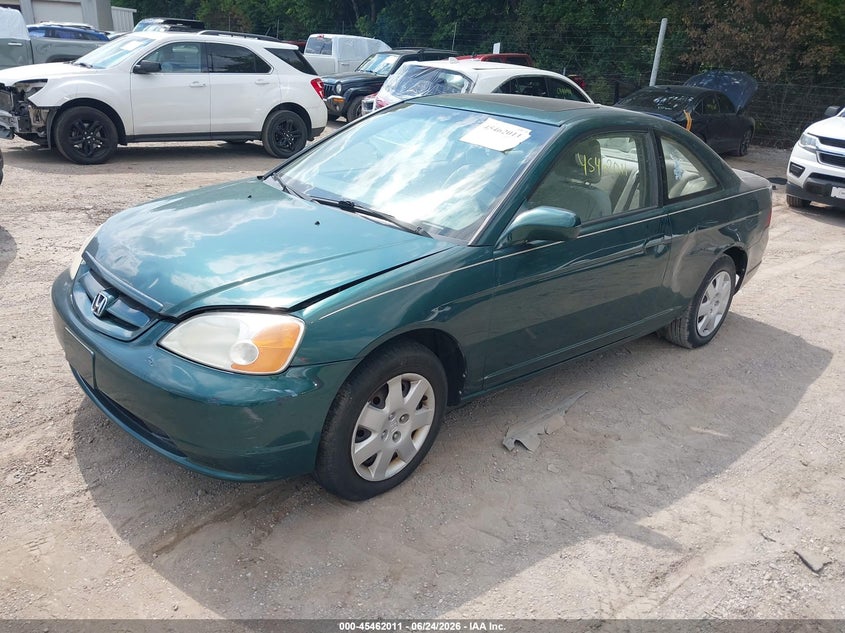 2001 Honda Civic Ex 1HGEM22991L058742 photo 1