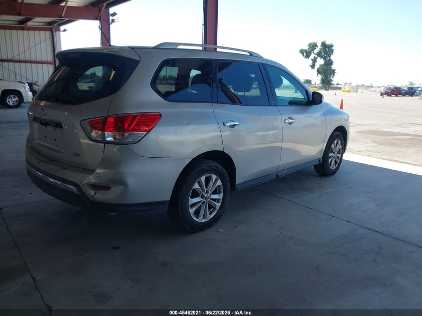 Vin: 5n1ar2mn6fc625940, lot: 45960134, nissan pathfinder platinum/s/sl/sv 20154