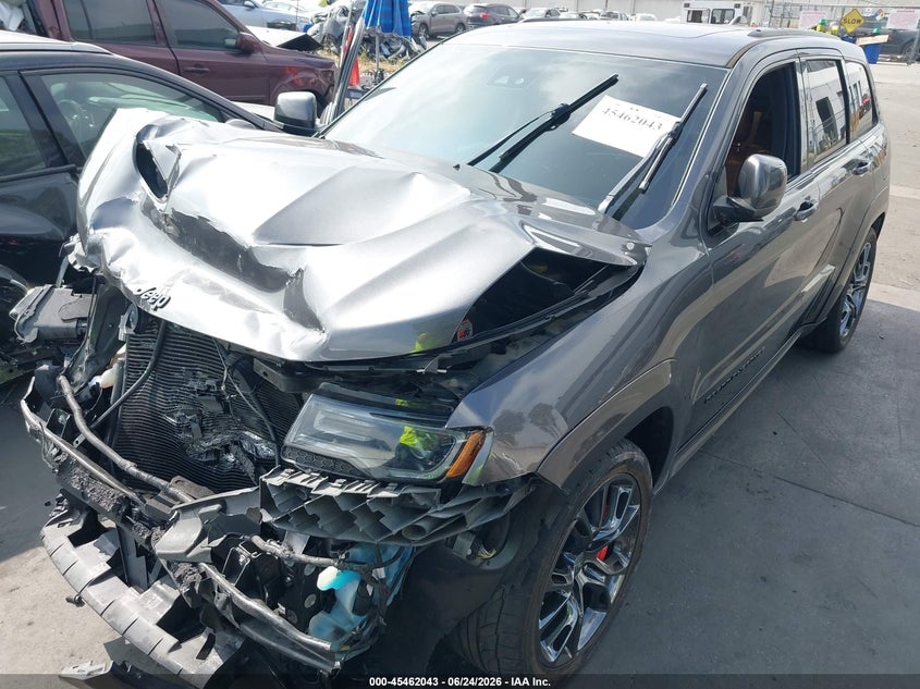 Vin: 1c4rjfdj8gc349488, lot: 45960156, jeep grand cherokee srt 20162