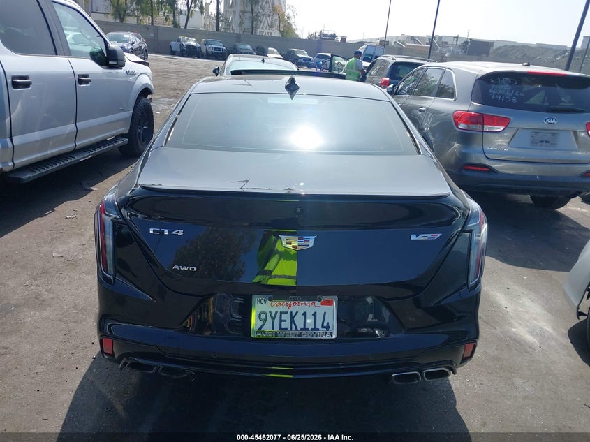 2024 CADILLAC CT4-V SEDAN 2.7L I-4 DI, DOHC, VVT, TURBO, 325HP