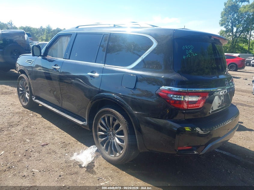 Vin: jn8ay2db7p9836466, lot: 45960191, nissan armada platinum 4wd 20233