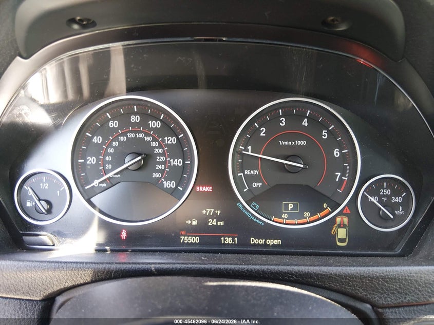 2015 BMW 435I VIN: WBA3R1C5XFK194367 Lot: 45462096