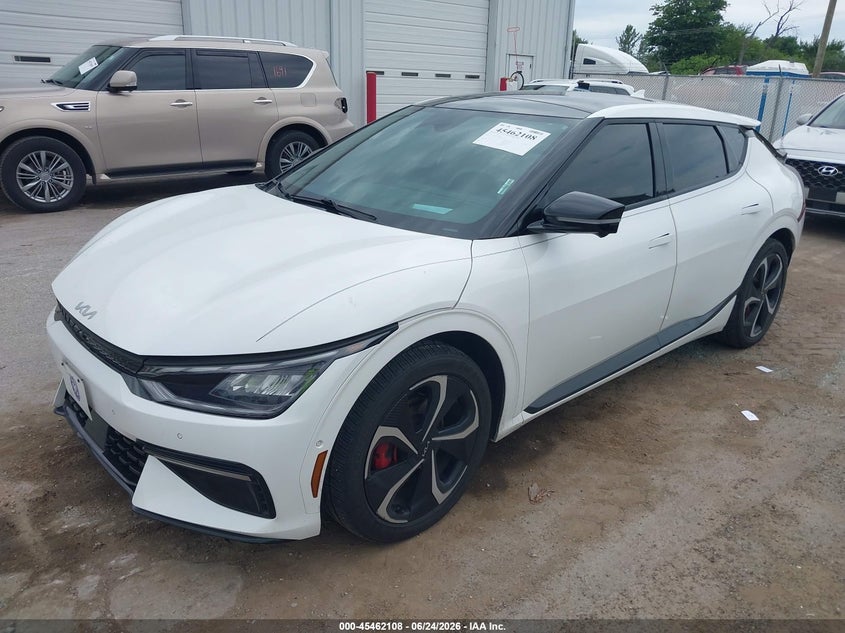 Vin: kndc4dlc7n5049849, lot: 45960221, kia ev6 gt-line 20222