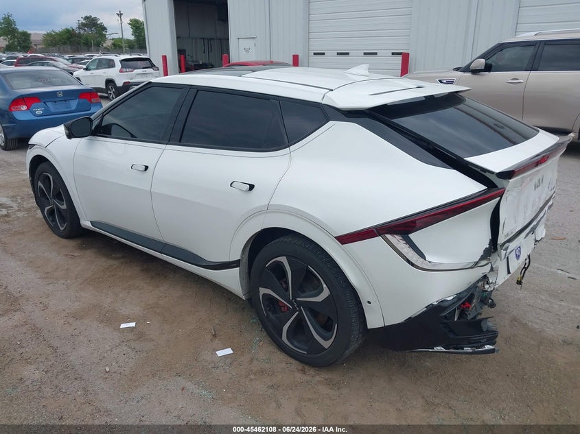 Vin: kndc4dlc7n5049849, lot: 45960221, kia ev6 gt-line 20223