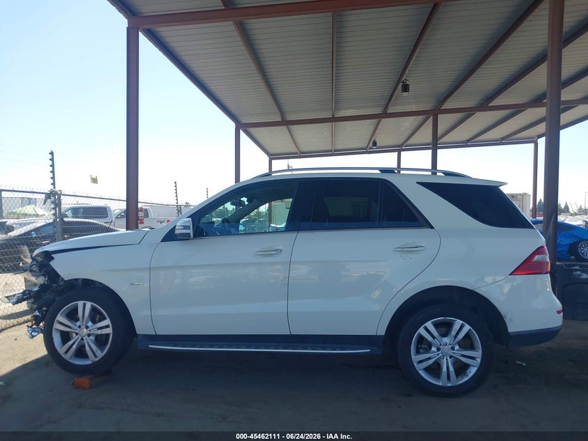 2012 Mercedes-Benz Ml 350 4Matic VIN: 4JGDA5HB1CA054404 Lot: 45462111