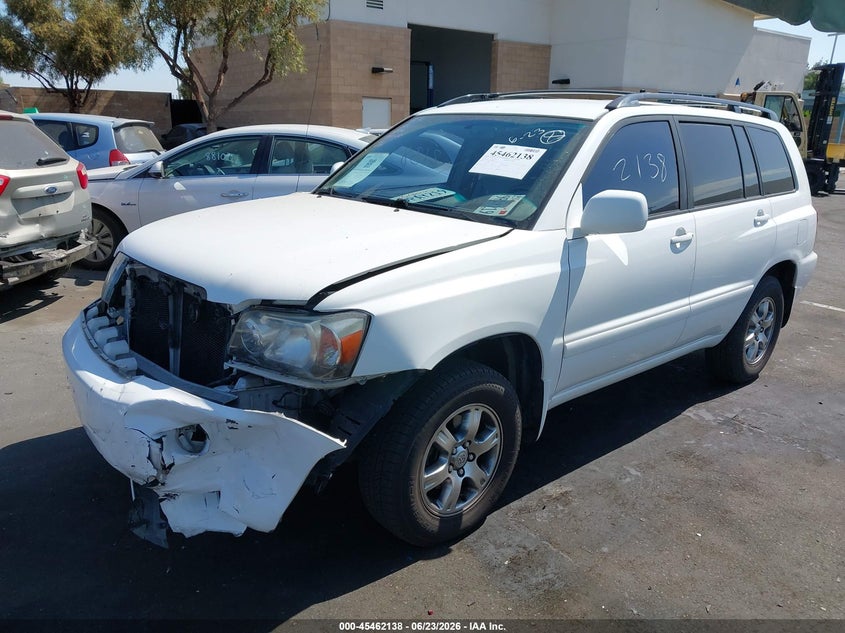 2005 Toyota Highlander V6 JTEDP21A750048615 photo 1