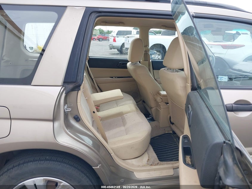 2008 SUBARU FORESTER SPORT UTILITY VEHICLE 2.5L H-4 VVT, 173HP