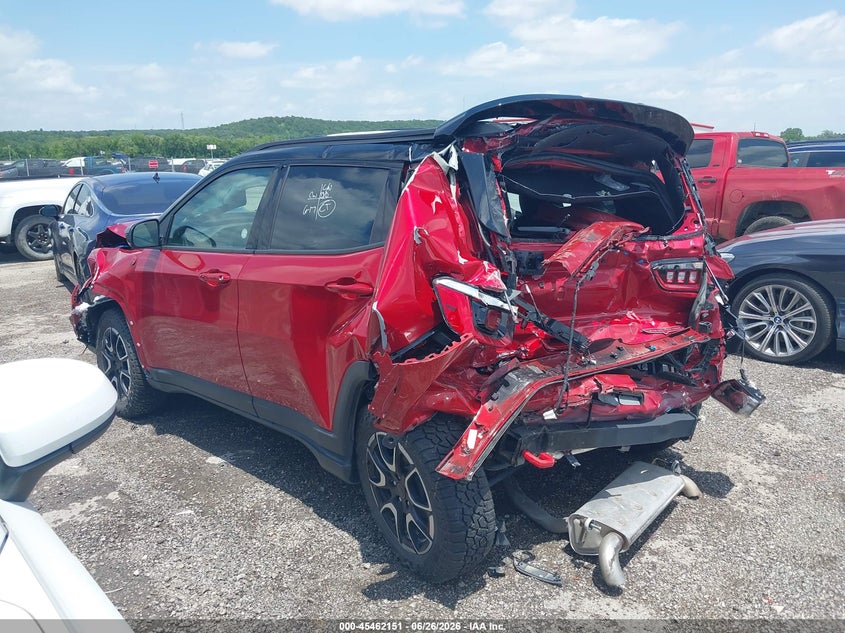 Vin: 3c4njddnxtt176450, lot: 45960264, jeep compass trailhawk 20263