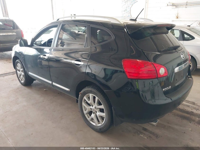 Vin: jn8as5mv2cw366954, lot: 45960266, nissan rogue sv w/sl pkg 20123